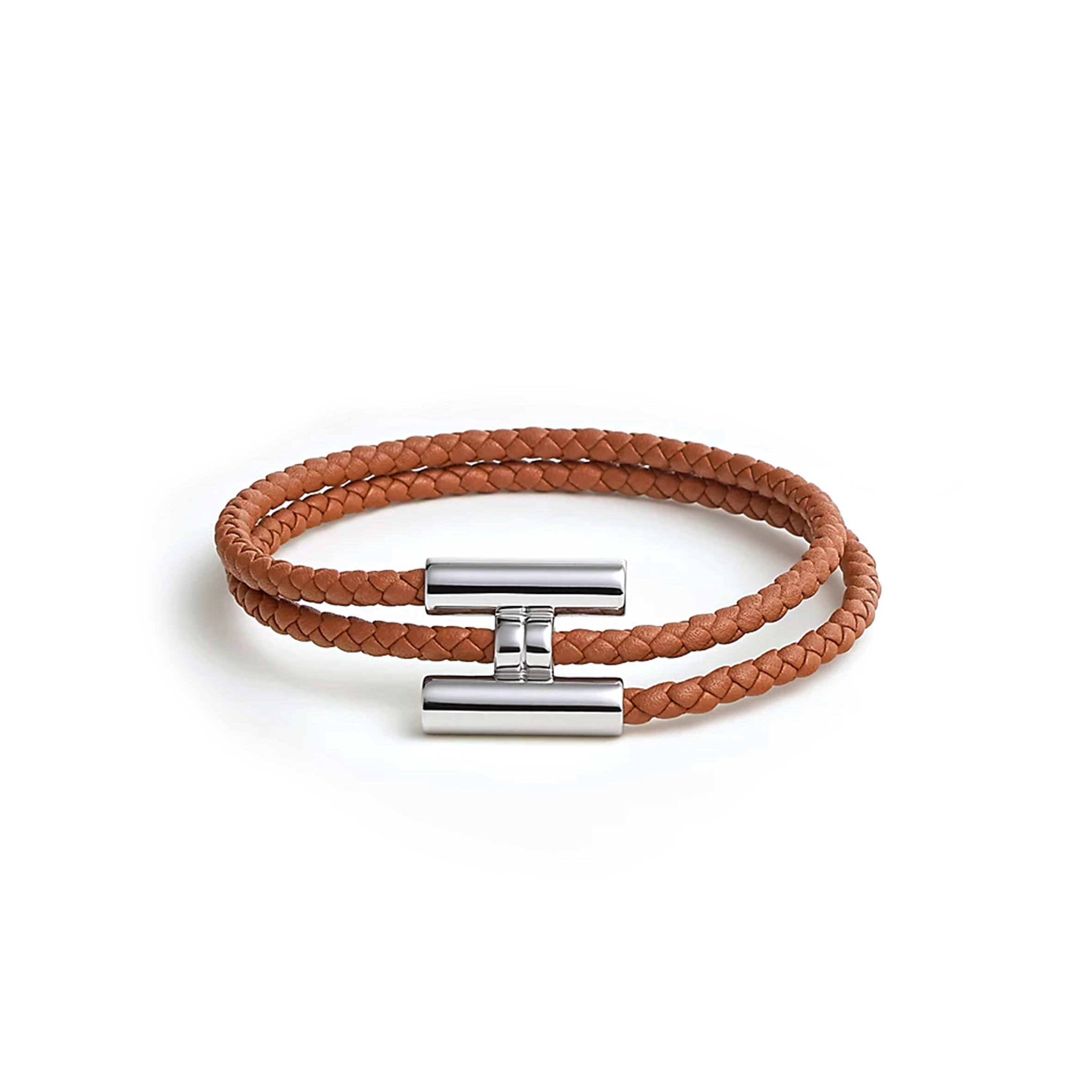 H**mes tournis tresse bracelet h068406fp37t5